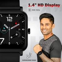 Maxima Max Pro X1 Smartwatch - Black - Black