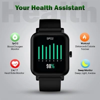 Maxima Max Pro X1 Smartwatch - Black - Black