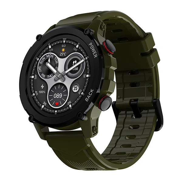 Maxima Max Pro X4+ Rugged Bluetooth Calling Smart Watch - Desert Khaki - Desert Khaki