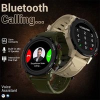 Maxima Max Pro X4+ Rugged Bluetooth Calling Smart Watch - Desert Khaki - Desert Khaki