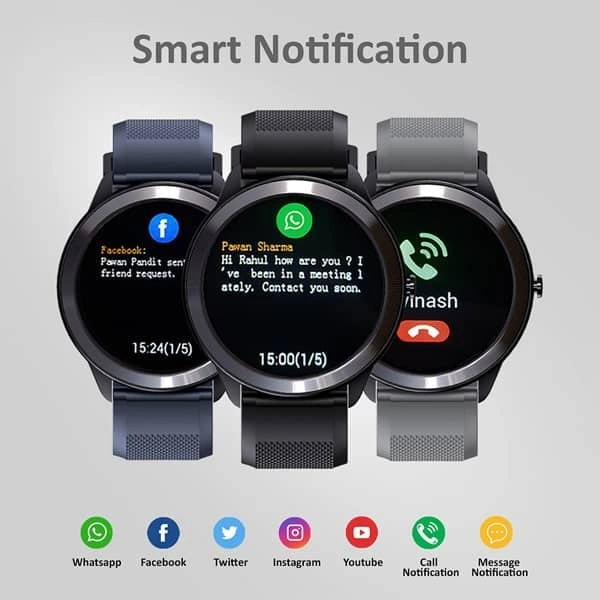 Maxima Max Pro X4 Smart Watch with SpO2 - Blue - Blue