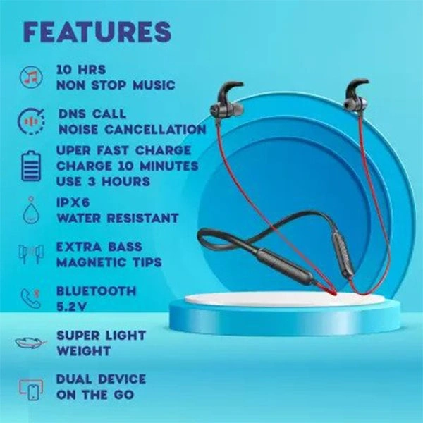 MAXX NX10 Bluetooth Wireless Neckband