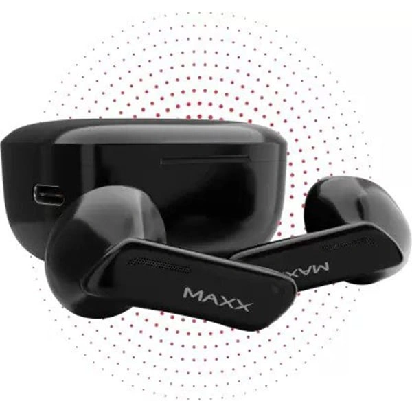 MAXX PX2 Earpods Bluetooth Headset - Black - Black