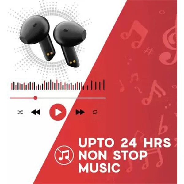 MAXX PX2 Earpods Bluetooth Headset - Black - Black