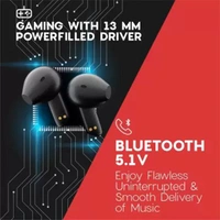 MAXX PX2 Earpods Bluetooth Headset - Black - Black
