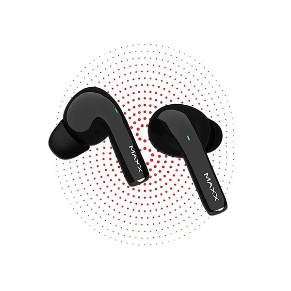 MAXX PX3 Earpods Bluetooth Headset - Black - Black