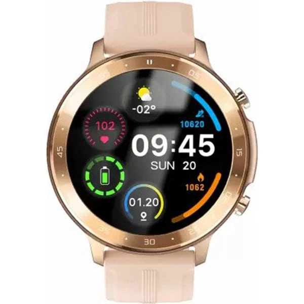 MAXX SX25 Pro 1.28'' Display Smart Watch - Rose Gold - Rose Gold