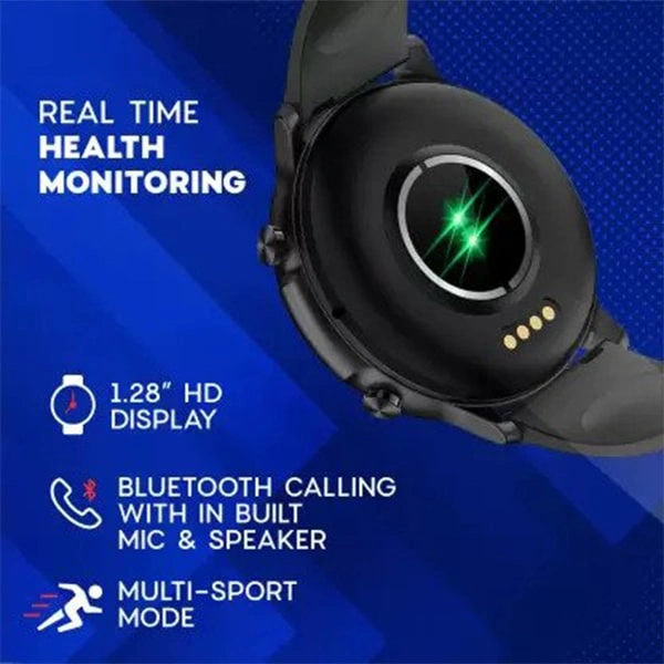MAXX SX25 Pro 1.28'' Display Smart Watch - Silver - Silver