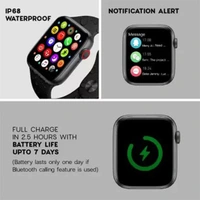 MAXX SX7 Pro Bluetooth Calling Smart Watch - Grey - Grey