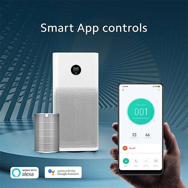 Mi Air Purifier 3 with True HEPA carbon filter