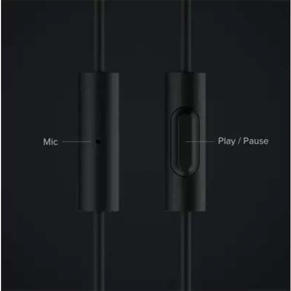 Mi Basic Wired Headset with Mic - Blue - Blue