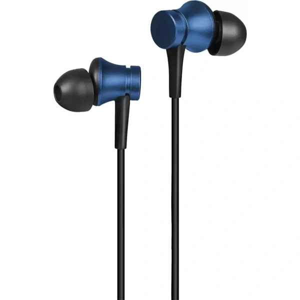 Mi Basic Wired Headset with Mic - Blue - Blue