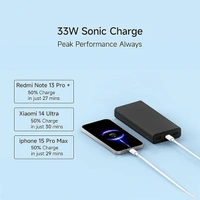 Mi Power Bank 3i 20000mAh Power Bank - Classic Black - Classic Black