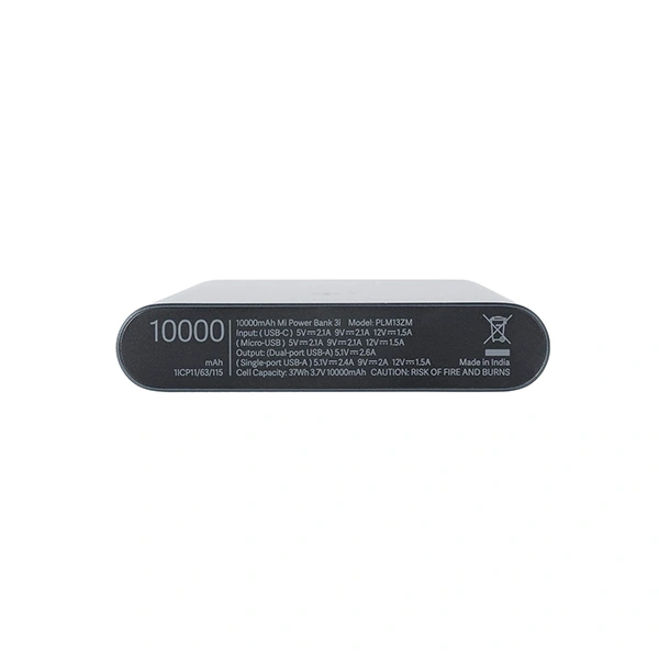 Mi Power Bank 4i 10000mAh Power Bank - Blue - Blue