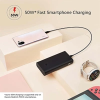 Mi Power Bank Hypersonic 20000mAh 50W Lithium Polymer Supports Laptop Charging