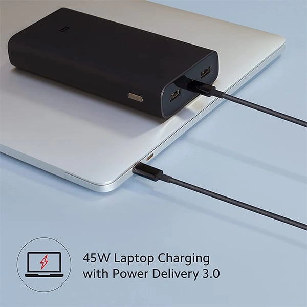 Mi Power Bank Hypersonic 20000mAh 50W Lithium Polymer Supports Laptop Charging