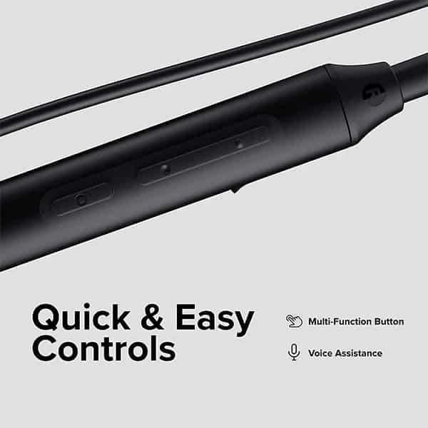 Mi Redmi SonicBass Bluetooth Earphones with Mic - Blue - Blue