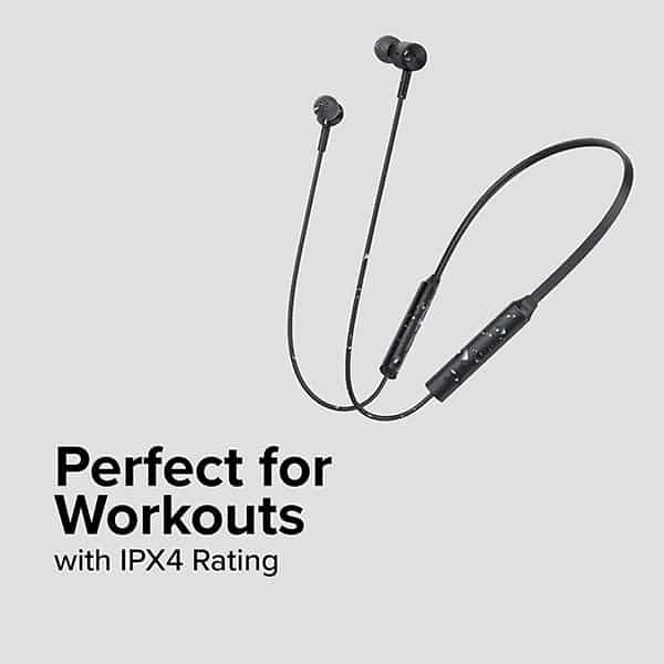 Mi Redmi SonicBass Bluetooth Earphones with Mic - Blue - Blue
