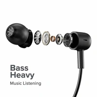 Mi Redmi SonicBass Bluetooth Earphones with Mic - Blue - Blue