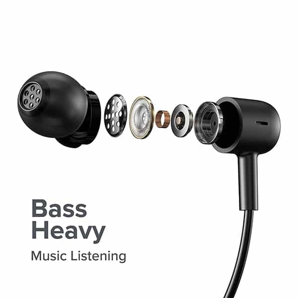 Mi Redmi SonicBass Bluetooth Earphones with Mic - Blue - Blue