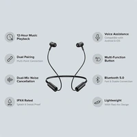 Mi Redmi SonicBass Bluetooth Earphones with Mic - Blue - Blue