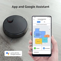 Mi Robot Vacuum-Mop P with Intelligent mapping Robotic Floor Cleaner - Black, Blue