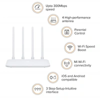 Mi Smart Router 4C, 300 MBPS Router with 4 High-Performance Antenna