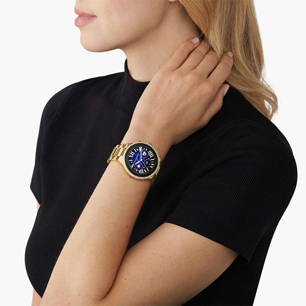 Michael Kors Gen 6 Camille Women Smartwatch with Stainless Steel Strap (MKT5144)