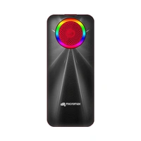 Micromax S116 Keypad Mobile - Black/Red - Black/Red