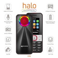 Micromax S116 Keypad Mobile - Black/Red - Black/Red