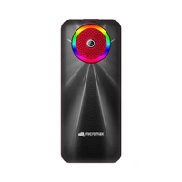 Micromax S117 Keypad Mobile - Black/Red - Black/Red
