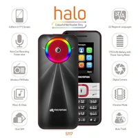 Micromax S117 Keypad Mobile - Black/Red - Black/Red