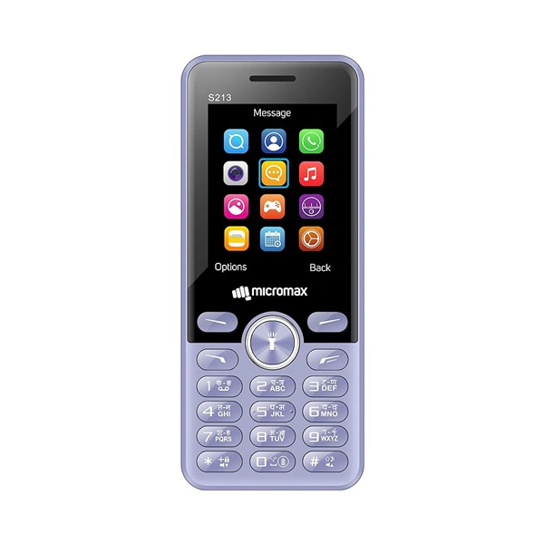 Micromax S213 Keypad Mobile - Purple - Purple