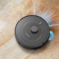 Milagrow Milagorw iMap 23 Black Robotic Vacuum Cleaner 3000 Pa Suction with 3200 mAh Battery