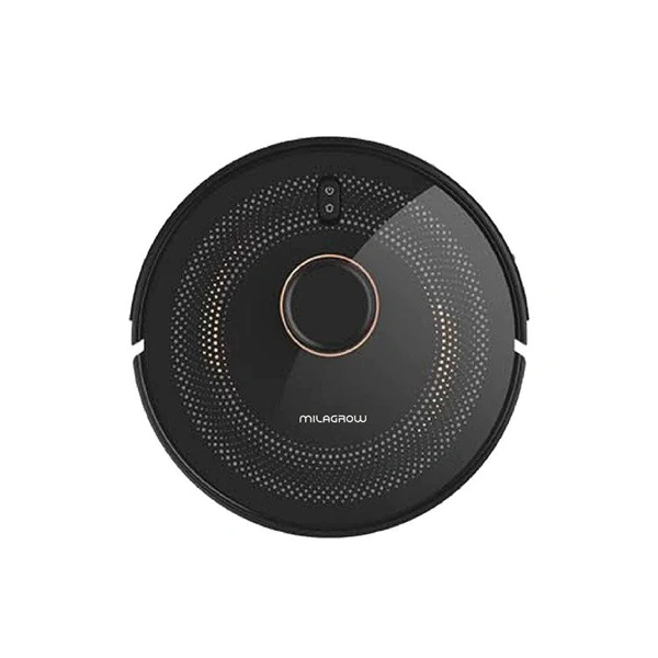 Milagrow Milagorw iMap 23 Black Robotic Vacuum Cleaner 3000 Pa Suction with 3200 mAh Battery