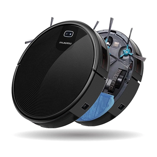 Milagrow BlackCat 21 Robotic Floor Cleaner with 2 in 1 Mopping and Vacuum