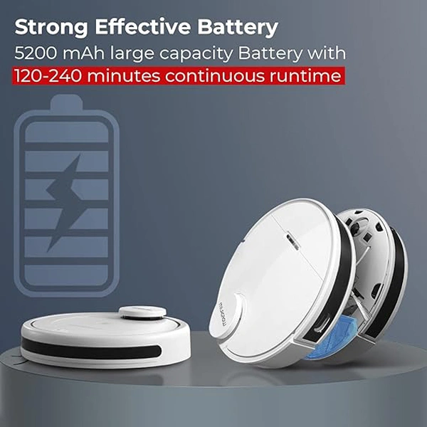 Milagrow iMap10.0 Wet & Dry Robotic Vacuum Cleaner with 2700Pa Suction Power