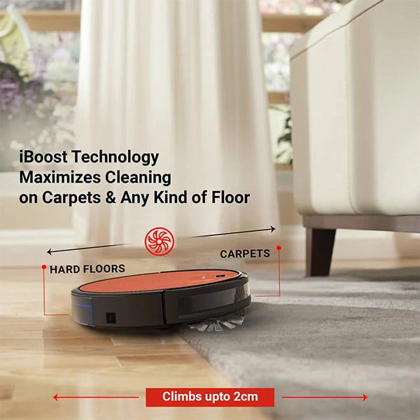 Milagrow RedHawk 21 Robotic Floor Cleaner with 2 in 1 Mopping and Vacuum