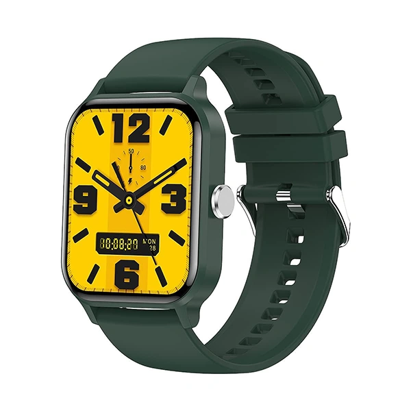 Minix Storm 1.85 inch HD Full Touch Display Bluetooth Calling Smartwatch - Green - Green
