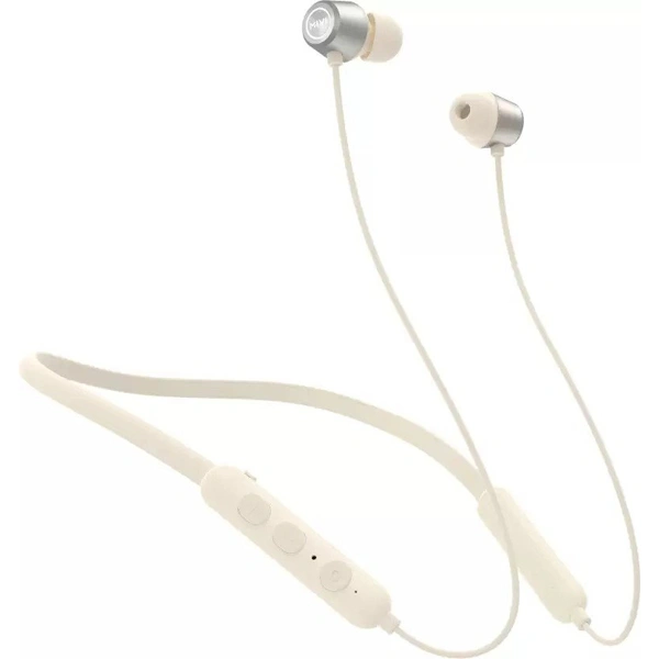 Mivi Collar D25 Wireless Neckband With Fast Charging - Beige - Beige