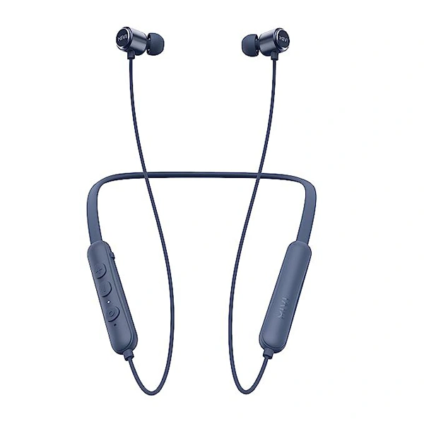 Mivi Collar Flash Wireless Neckband With Mic - Blue - Blue