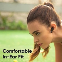 Mivi Duopods A25 Truly Wireless in Ear Earbuds With Mic - Blue - Blue