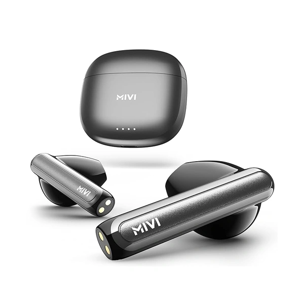 Mivi DuoPods A250 TWS with Dual Earbuds - space grey - space grey