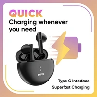 Mivi DuoPods A350 True Wireless In Ear Earbuds With Mic - Black - Black