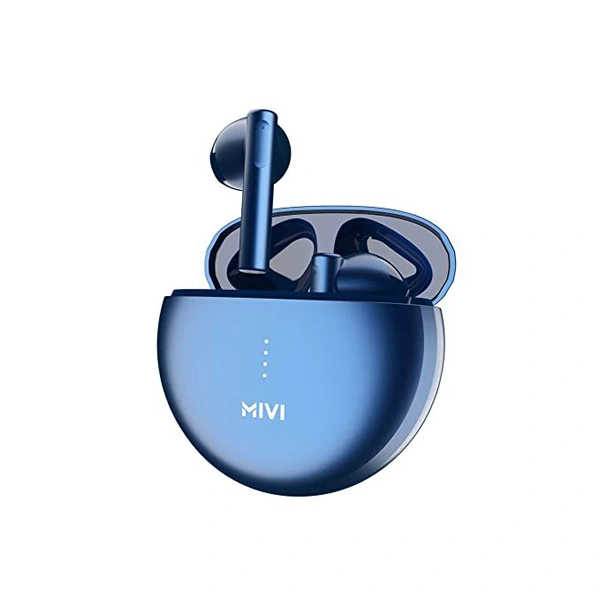 Mivi DuoPods A350 True Wireless In Ear Earbuds With Mic - Blue - Blue