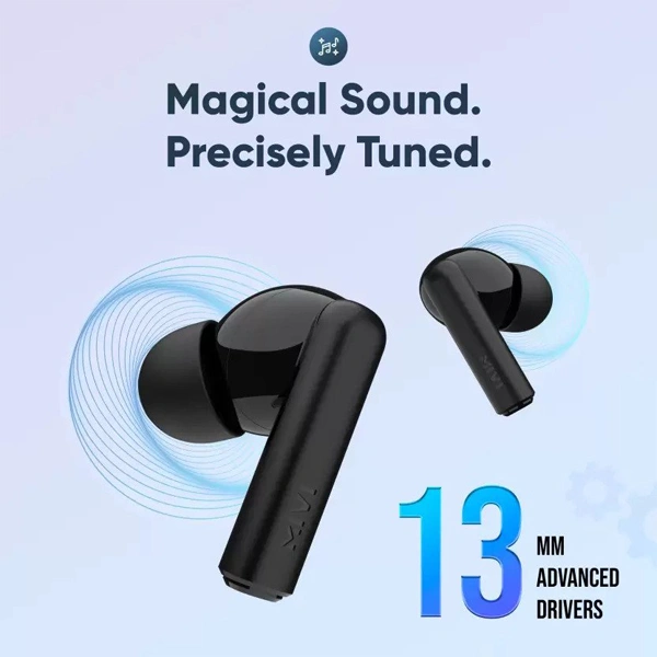 Mivi Duopods F30 True Wireless Earbuds - White - White