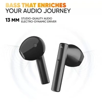 Mivi DuoPods F50 True Wireless Earbuds - Blue - Blue