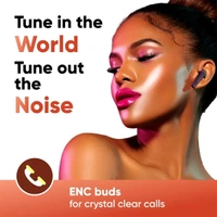 Mivi Duopods F60 True Wireless Earbuds With ENC - White - White