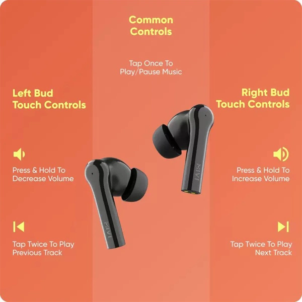 Mivi Duopods F60 True Wireless Earbuds With ENC - White - White