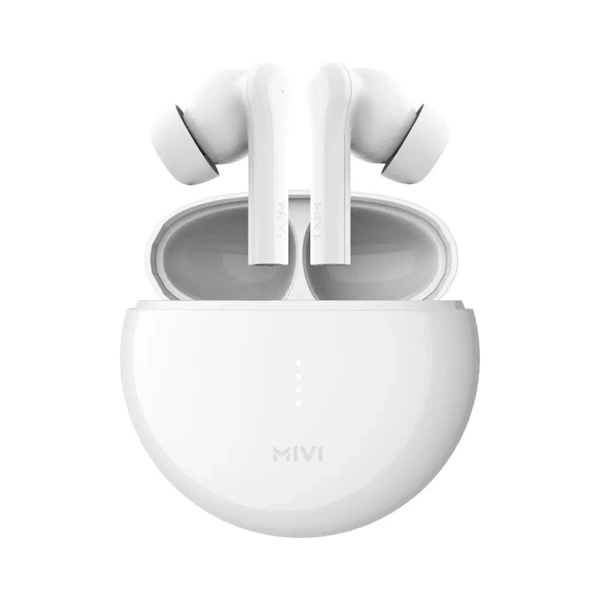 Mivi Duopods F60 True Wireless Earbuds With ENC - White - White